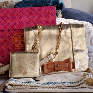 Tory Burch crossbody and wallet